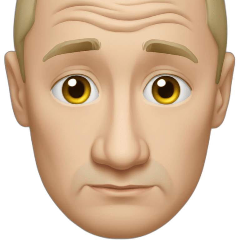 Putin sad emoji