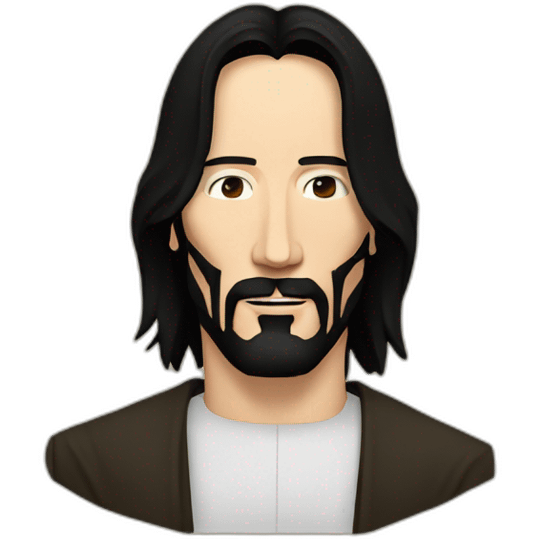 keanu reeves jesus emoji