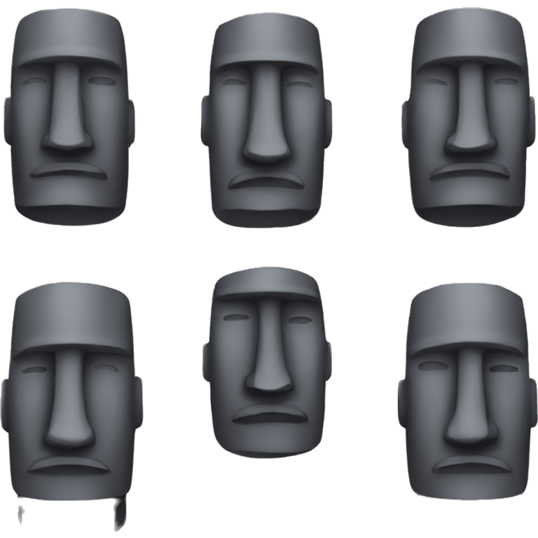 Moai emoji