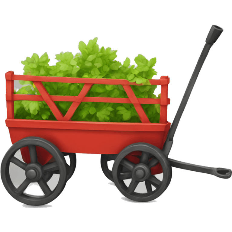 Red wagon emoji