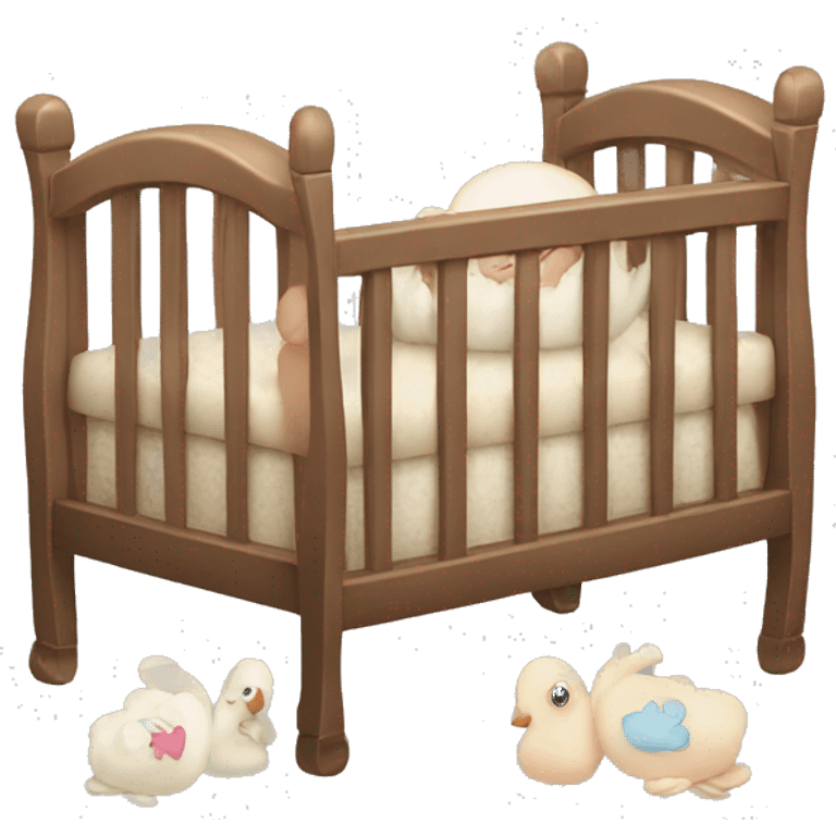 Baby crib emoji