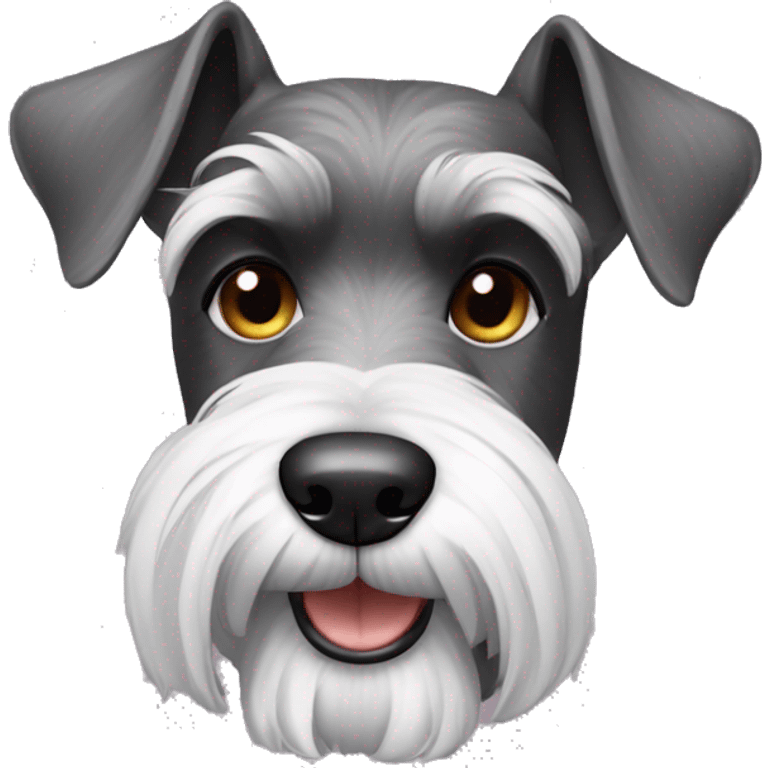 Dog schnauzer  emoji