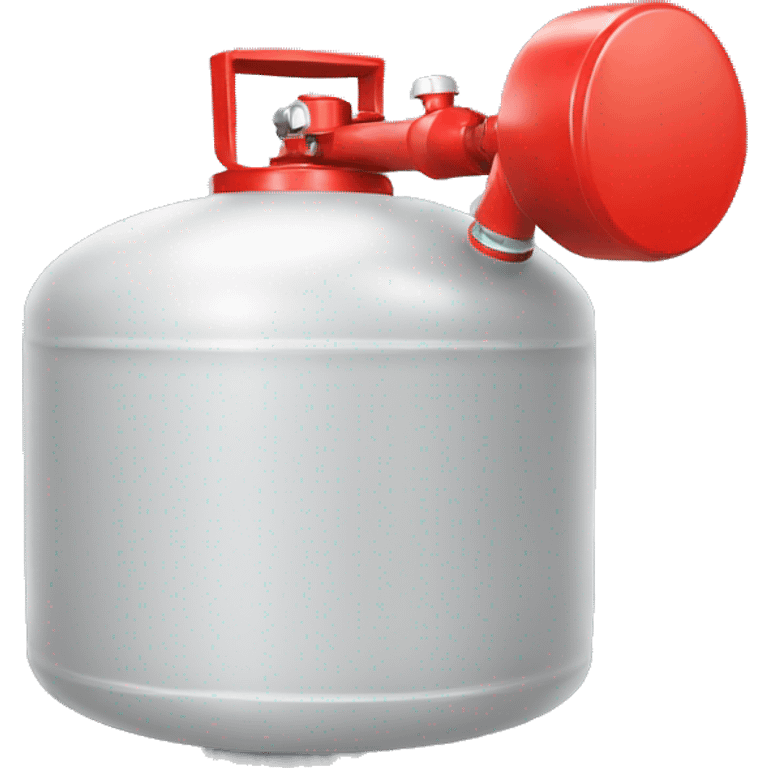 red lpg gas cylinder emoji