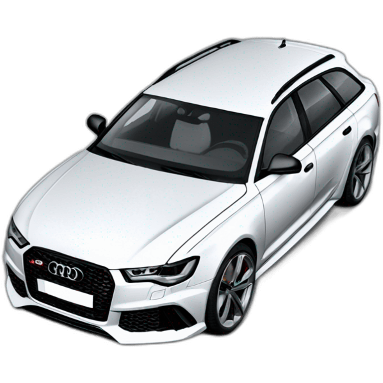 audi rs6 emoji