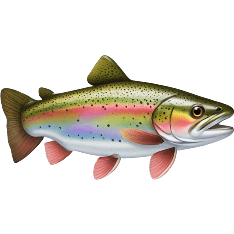 Rainbow trout emoji