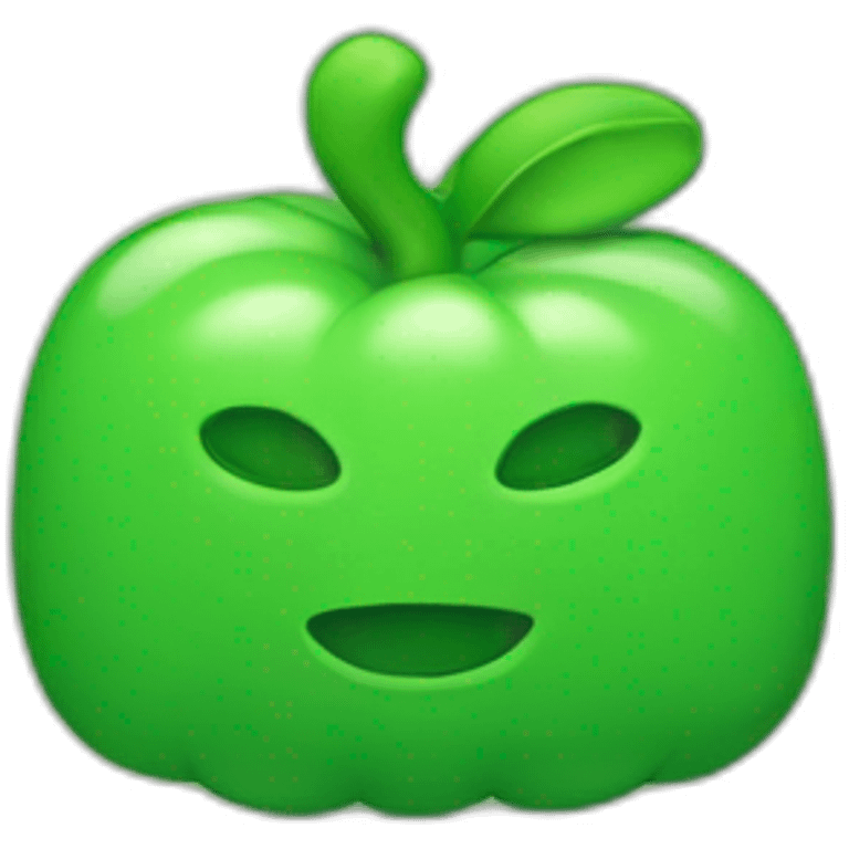 green plus emoji