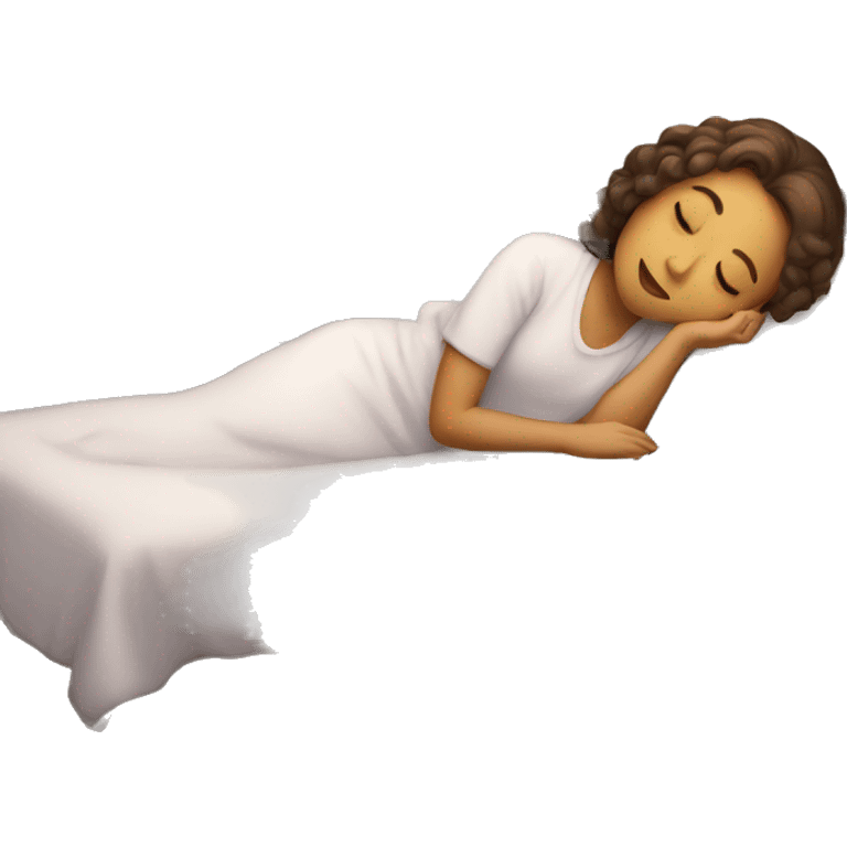 Books girl sleep emoji