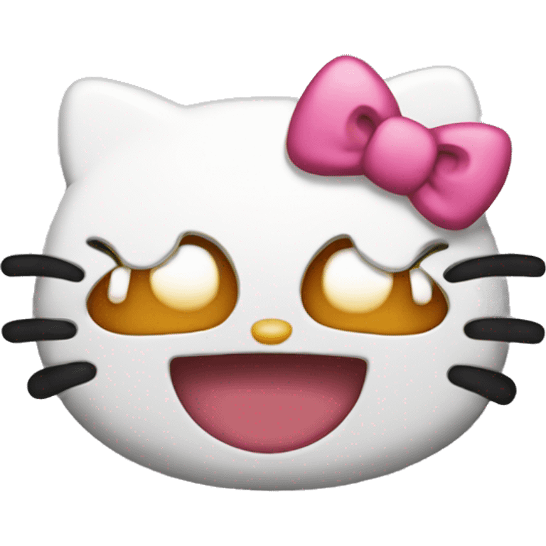 Hello kitty Funny emoji