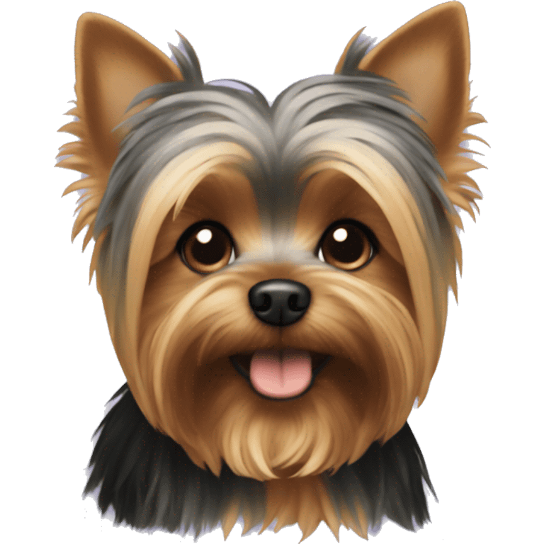 A yorkie emoji