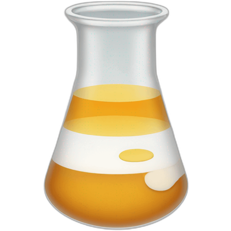 beaker with fluid emoji