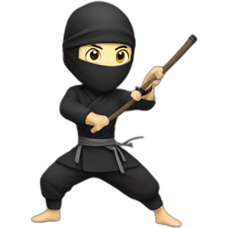 A ninja teacher  emoji