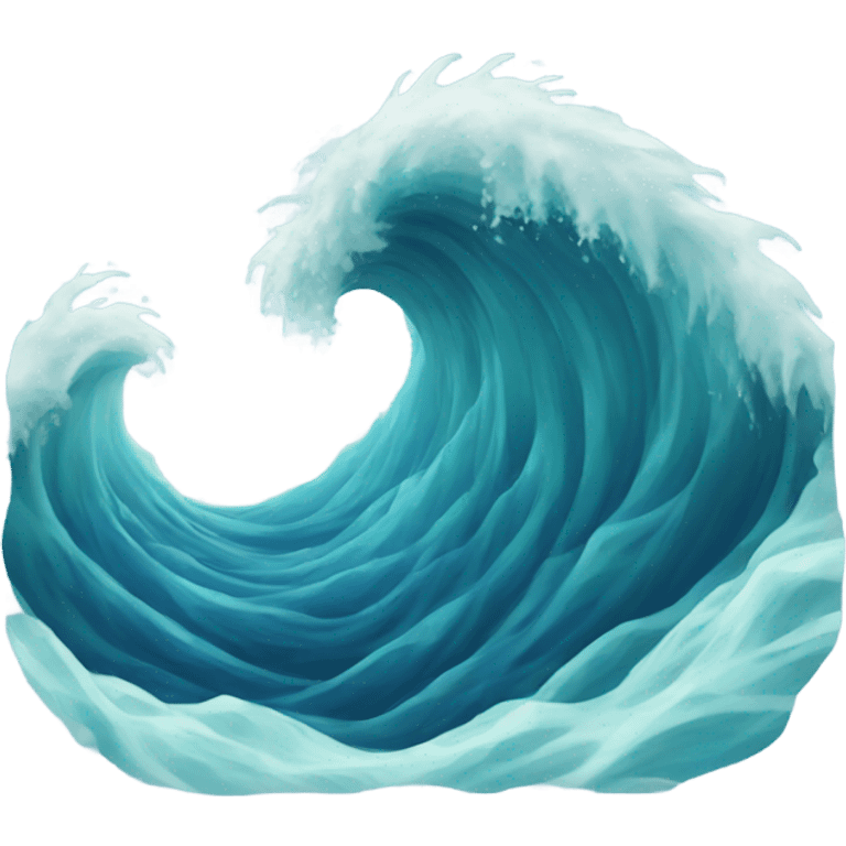 Sea wave emoji