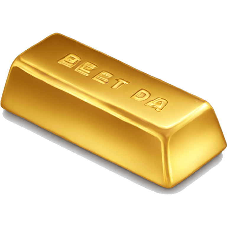 gold bar  emoji