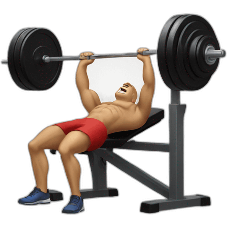 bench press emoji