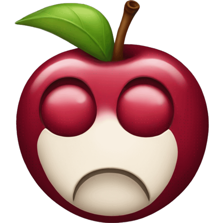 a cherry mewing emoji