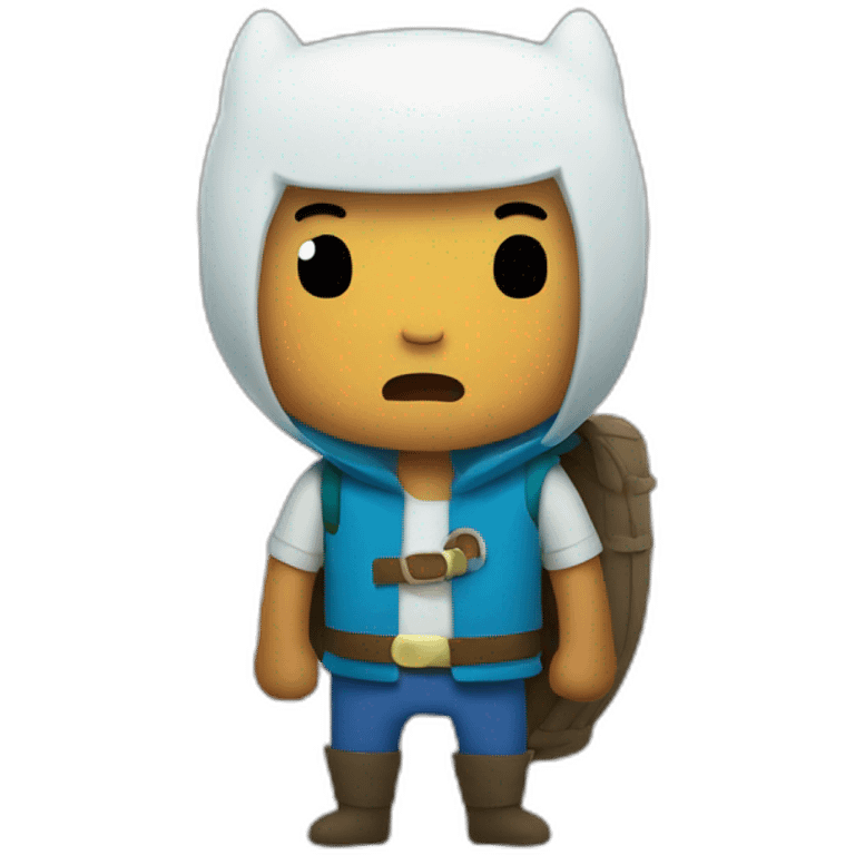 Adventure Time Finn emoji