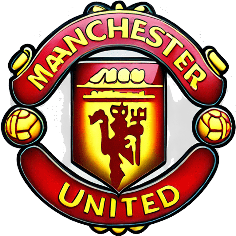 Manchester united logo emoji