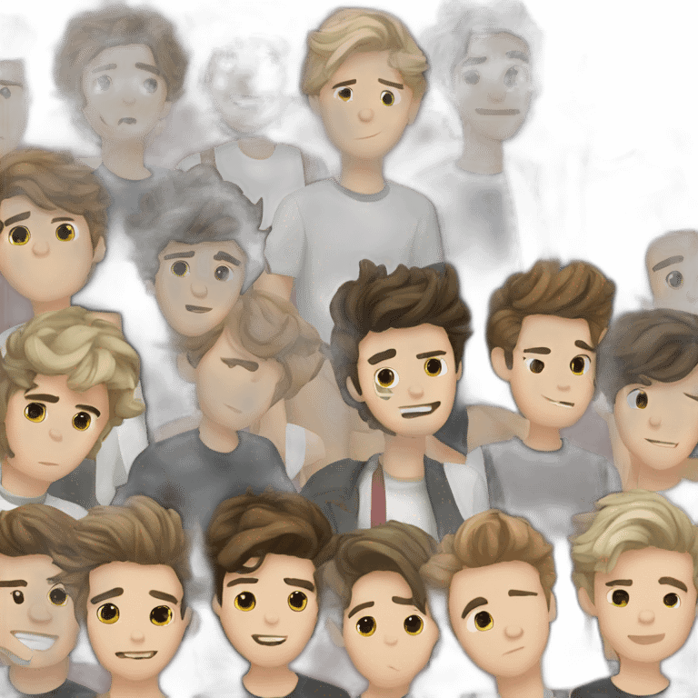 one direction band emoji