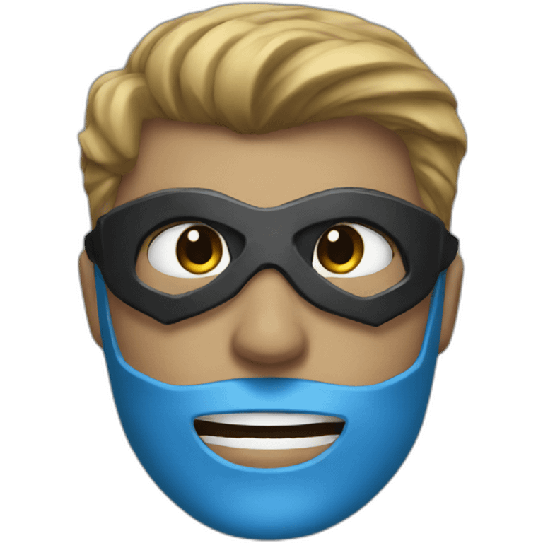 Blue Batman emoji