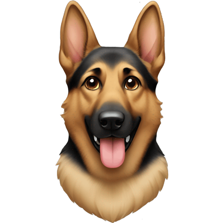 German shepherd emoji