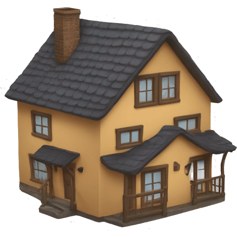 Cozy house emoji