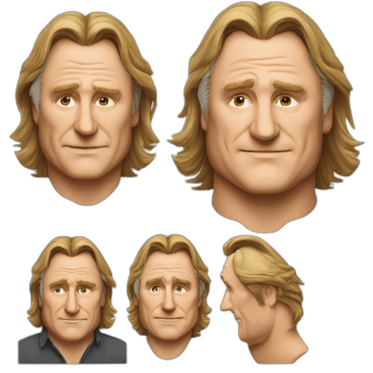 Gérard Depardieu vin emoji