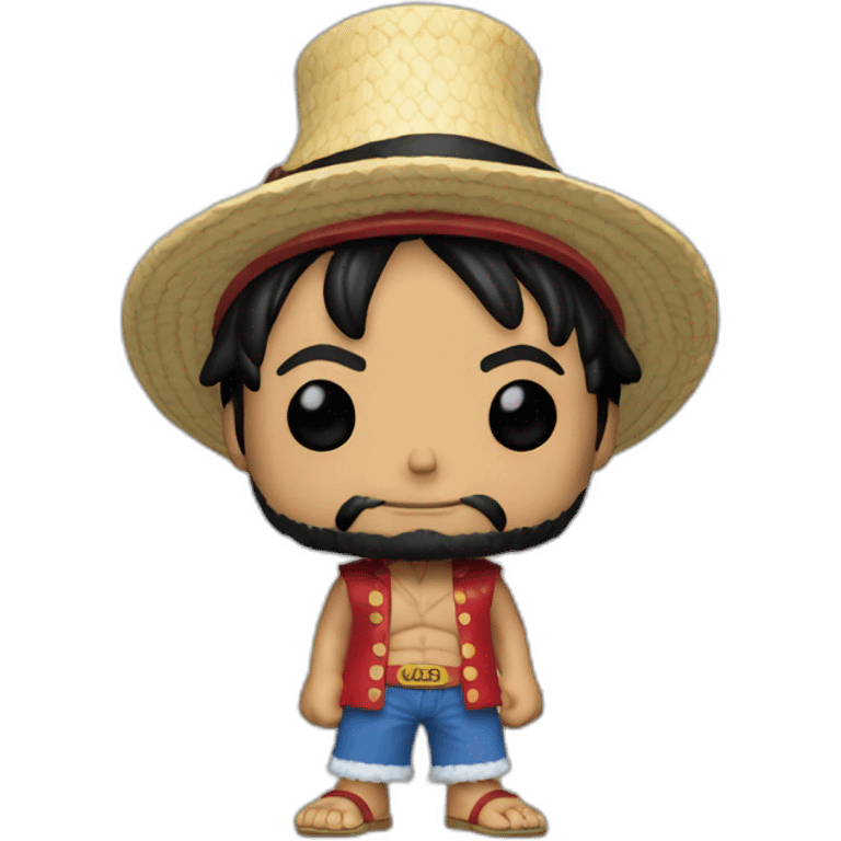 Funko pop luffy emoji