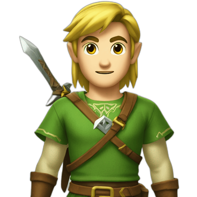 Link from Zelda emoji