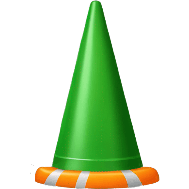 Christmas tree construction cone emoji