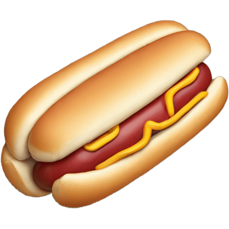 Hotdog laughing  emoji