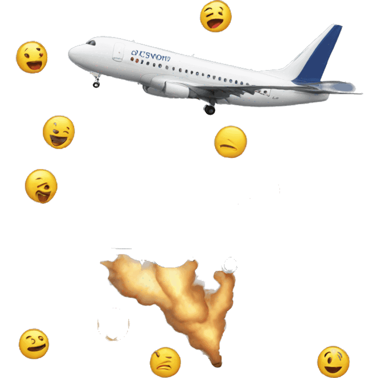 flight reacts turning into an emoji emoji