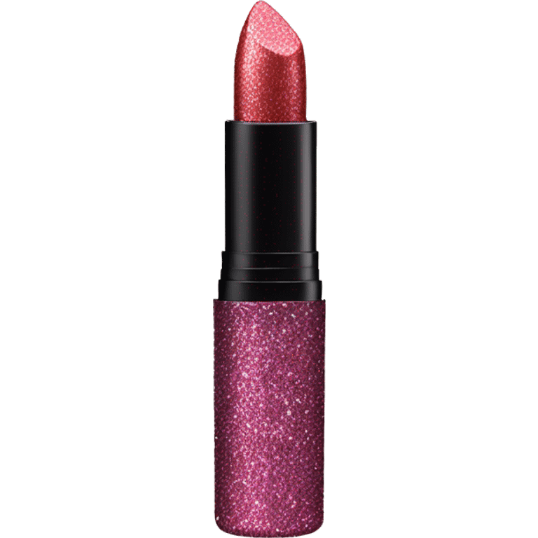 Lipstick with glittery case  emoji