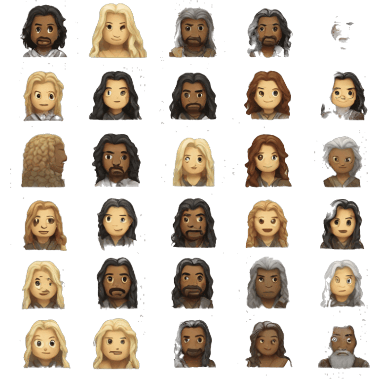 north america middle earth emoji