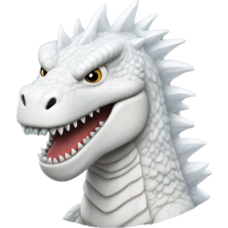 white Godzilla  emoji