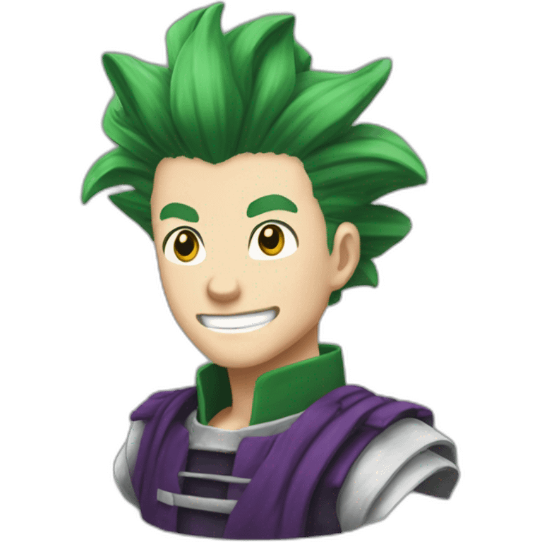 Gon dans les bras d'Hisoka emoji