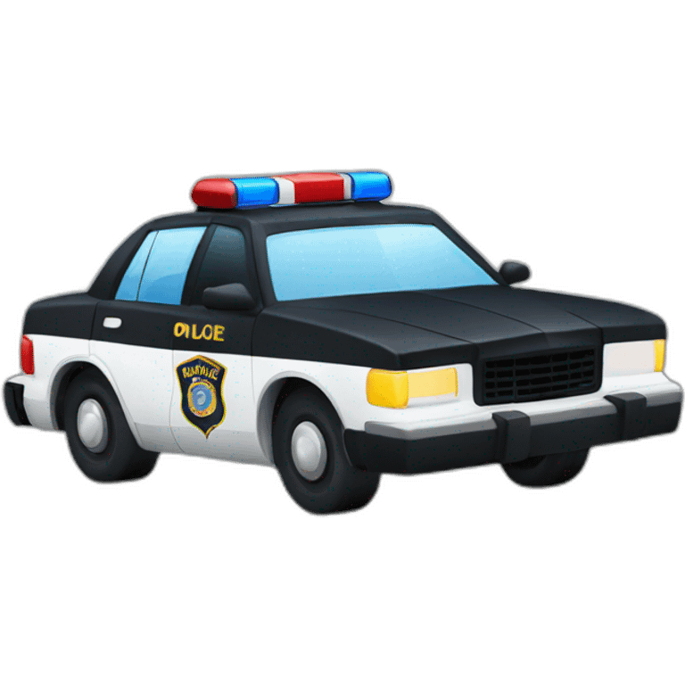 Police car emoji