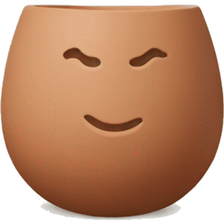 Clay egg holder emoji