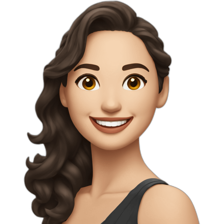 Happy Gal Gadot emoji