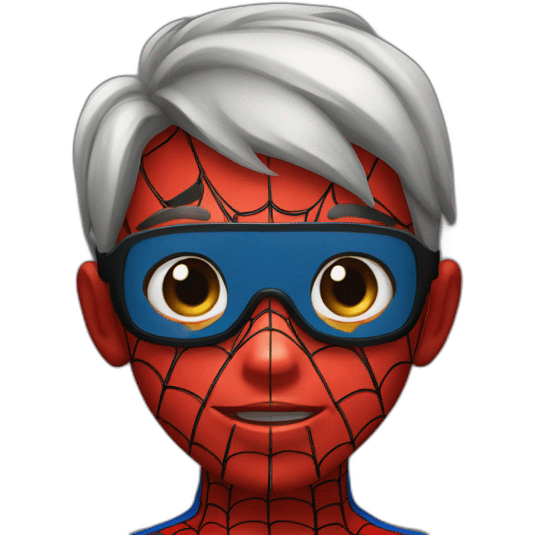 spiderman kid emoji