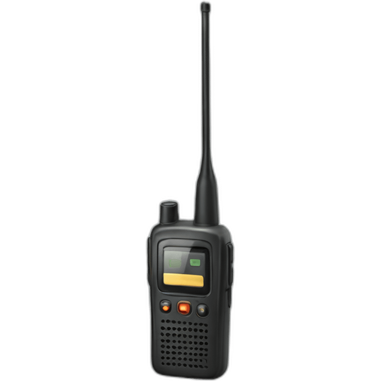 Two way radio object emoji