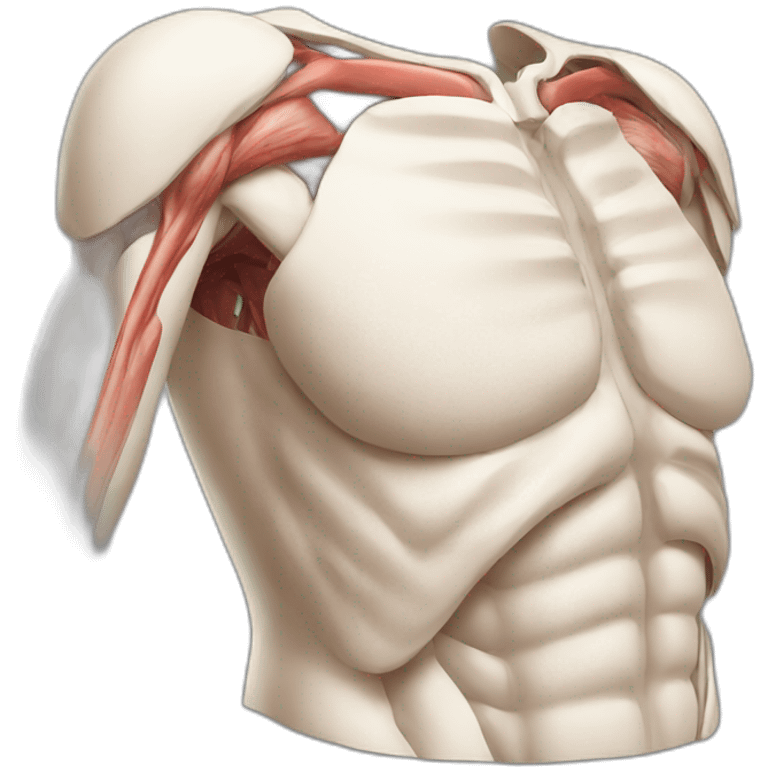 shoulder anatomy emoji