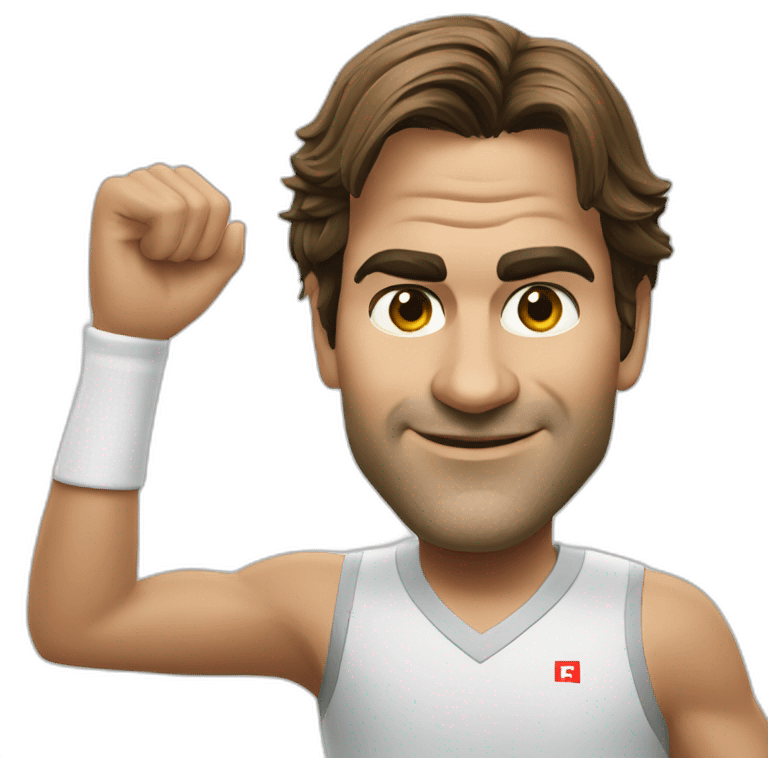 roger federer emoji