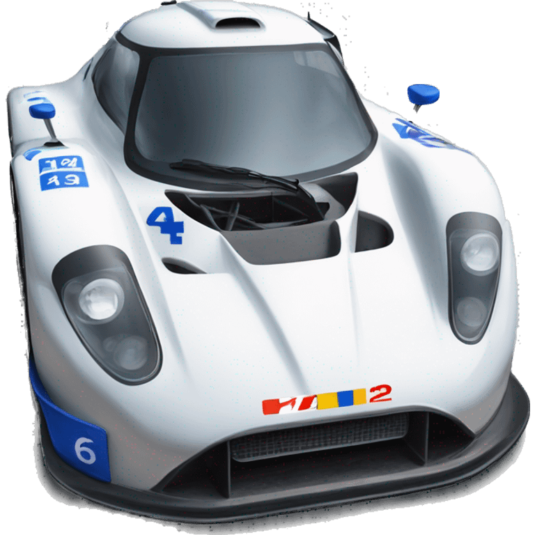 Alpine a424 endurance Race car emoji