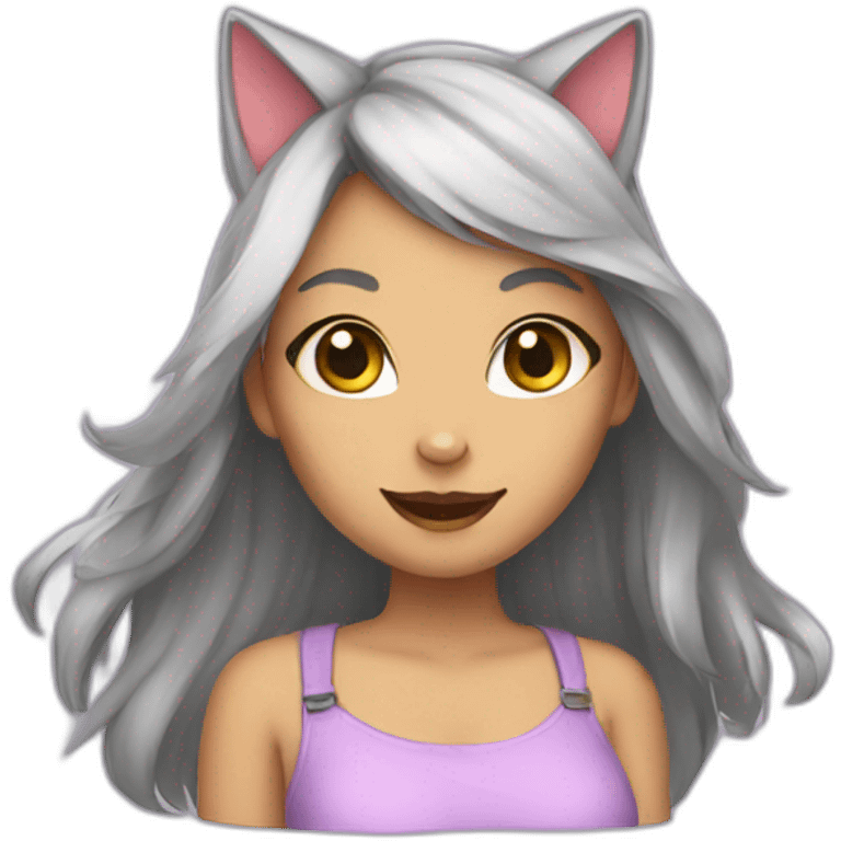 Catgirl emoji