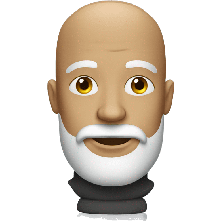 bald man with beard and cigar emoji