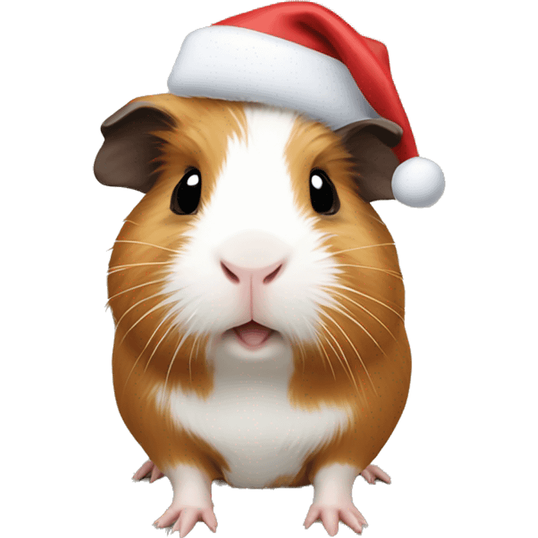 Guinea pig Christmas  emoji