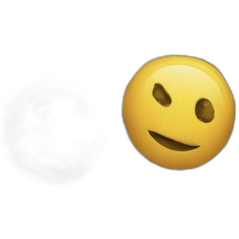 smiley face with question marks around the head emoji