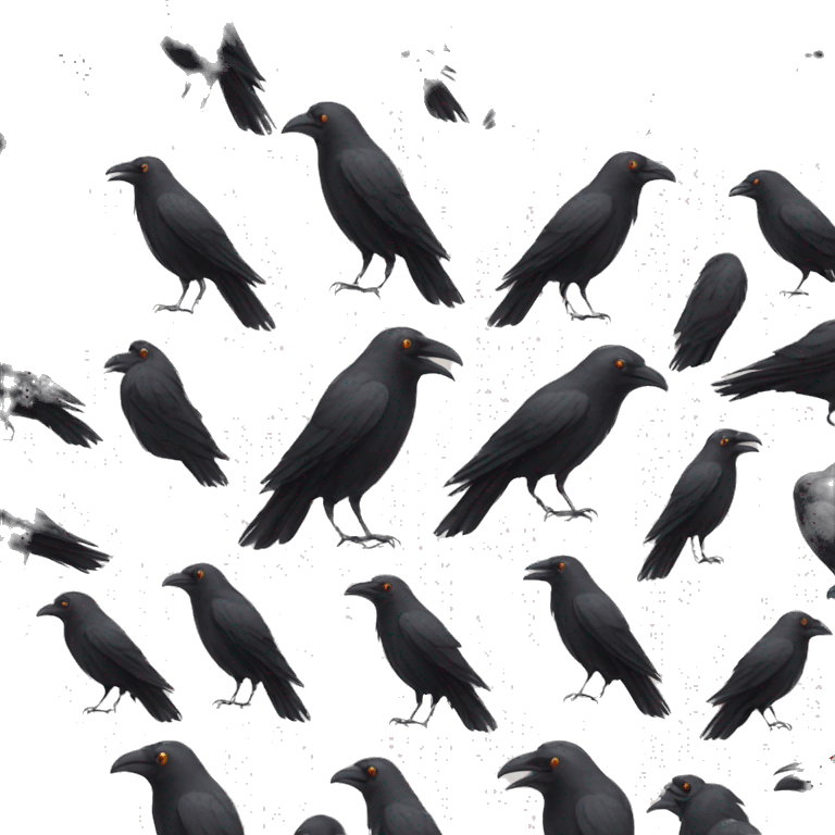 Crow android emoji