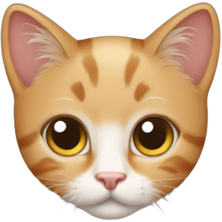 A very very cute cat emoji