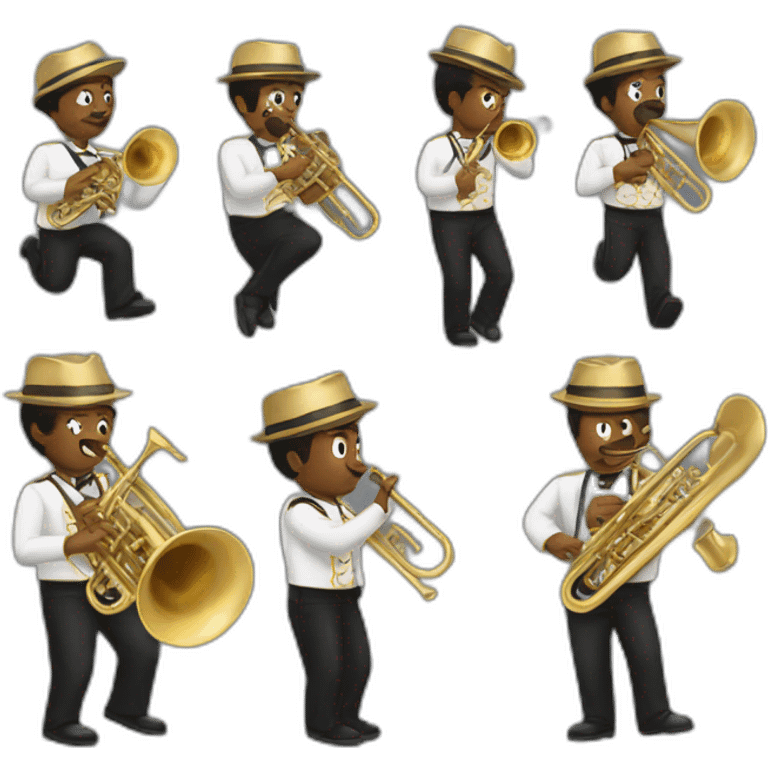 brass band emoji